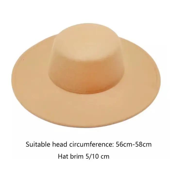 Chapeau plat rétro français pour femme