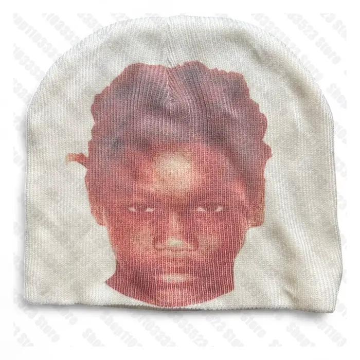 Casquette tricotée esthétique Punk Y2K Emo pour filles