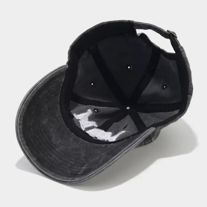 Mode papa maman broderie casquettes de Baseball réglable Hiphop chapeaux