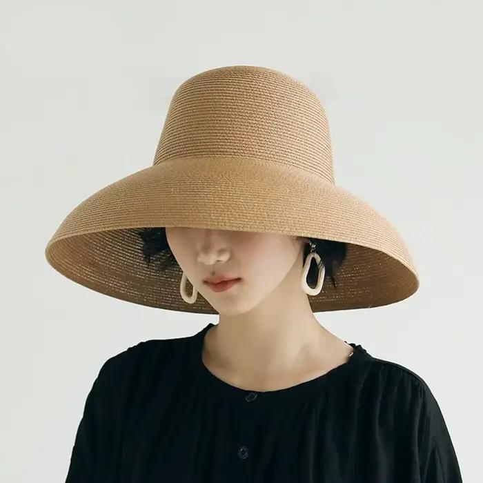 Chapeau de paille bohème tendance
