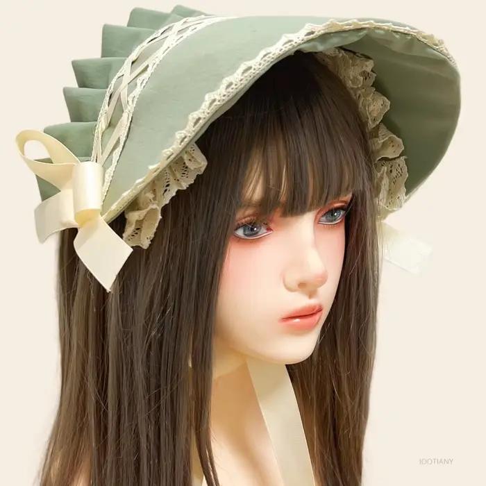Chapeau Lolita magnifique coiffure de princesse de Style victorien
