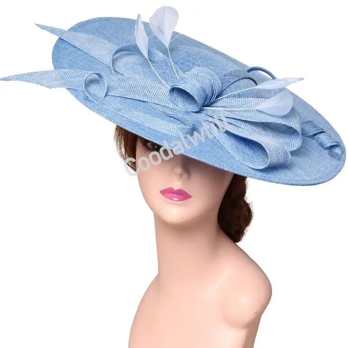 Mariage grand Derby Fascinator chapeau bandeau femmes Royal Ascot