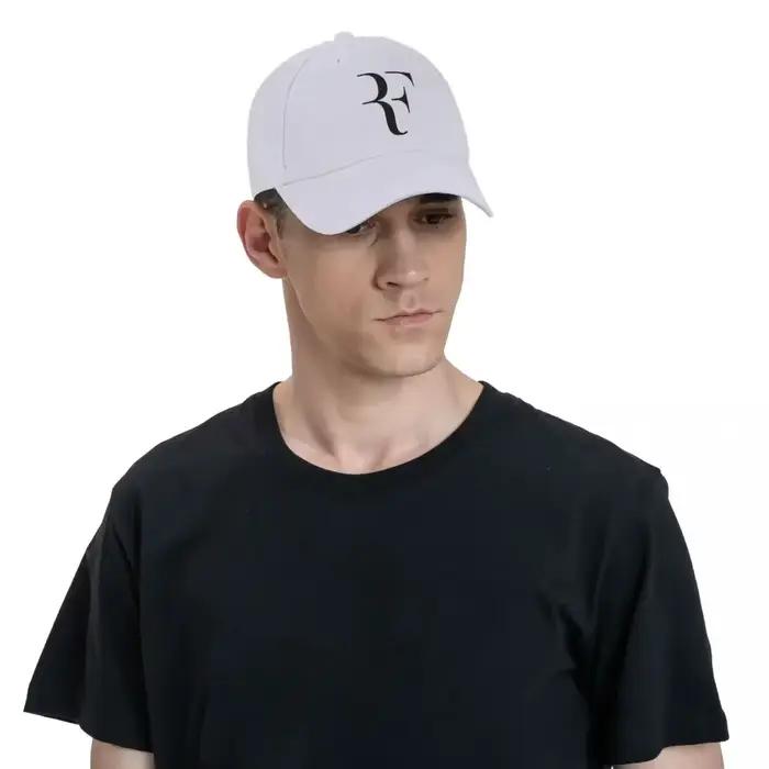 Hommes femmes RF Roger Federer Patch chapeaux de Tennis casquettes de Baseball incurvées chapeau en Polyester
