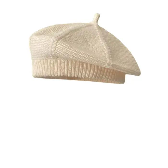 Béret tricoté de Style japonais pour femmes