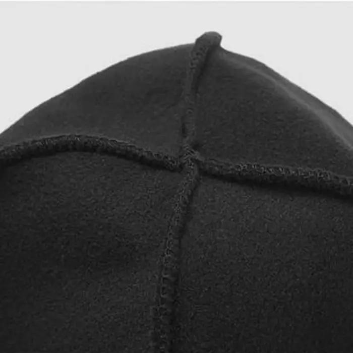 Hiver chaud hommes en plein air coupe-vent casquette de cyclisme bonnet Marines randonnée couleur unie doux