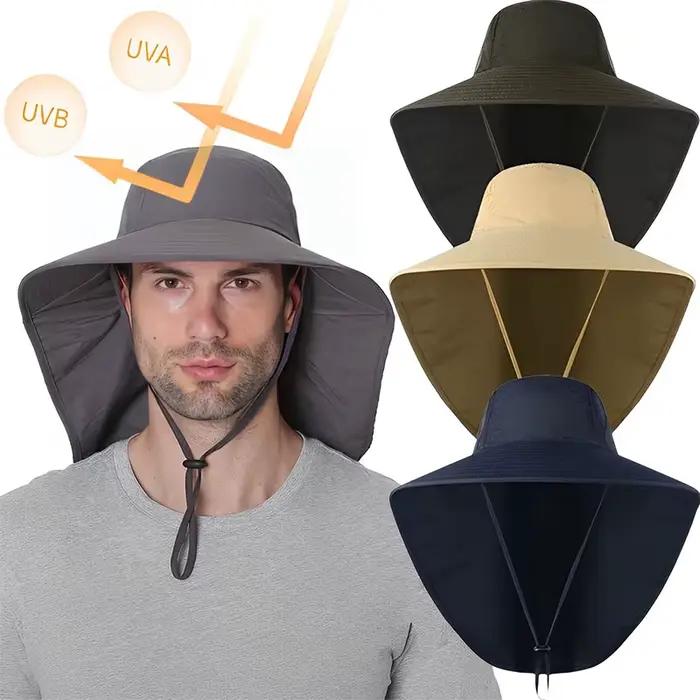 Chapeau de soleil à large bord pour hommes
