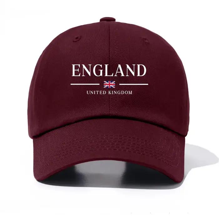 Casquette de Baseball imprimée angleterre pour adultes