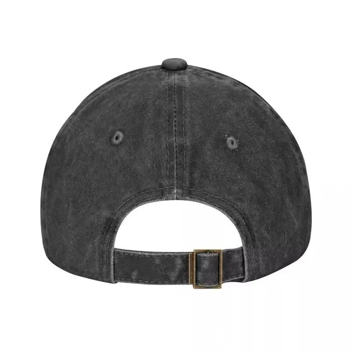 Casquette de baseball Bull Bear Trader en denim délavé