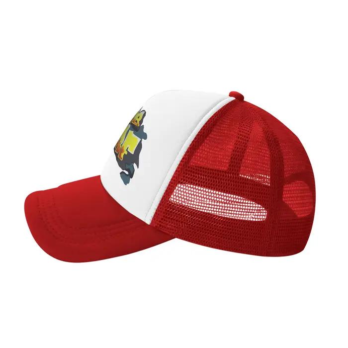 Casquettes de camionneur unisexe ajustées pour le jeu vidéo Subway Surfers
