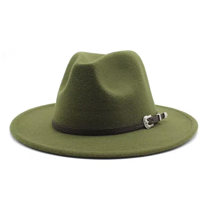 Chapeau Fedora Jazz en feutre de style britannique
