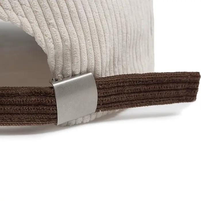 Casquette de baseball en velours côtelé unisexe, style sport, patchwork, réglable, pour homme et femme, occasions hip hop et sportives de plein air