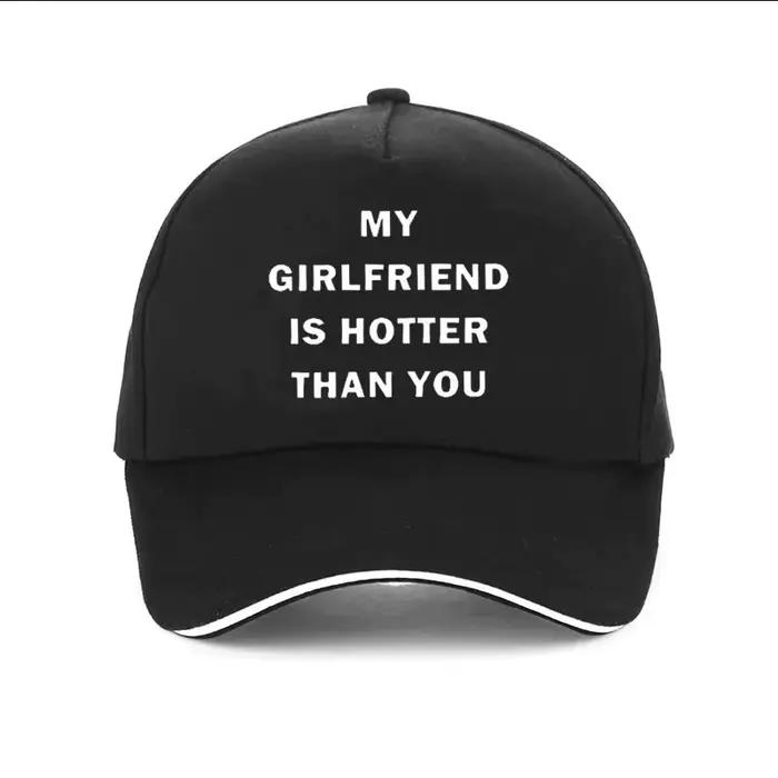 Casquette de baseball « My Girlfriend Is Hotter Than You » pour petit ami