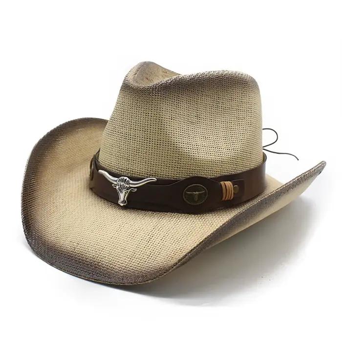 Chapeau de paille d'été pour femmes et hommes