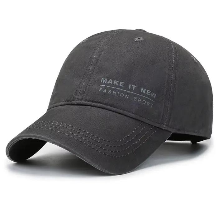 Casquette de baseball à visière brodée