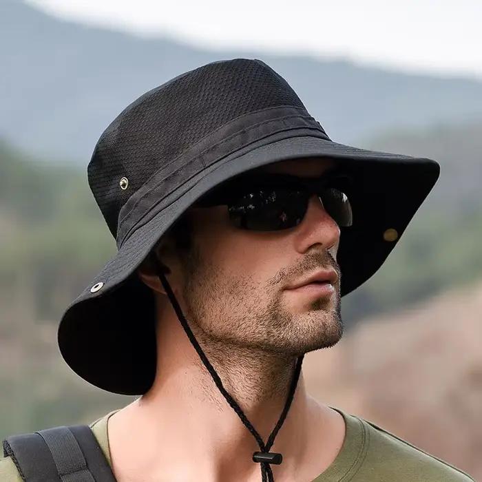 Chapeau de protection solaire d'extérieur pour hommes