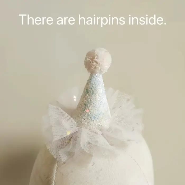 Chapeau de fête à paillettes scintillantes