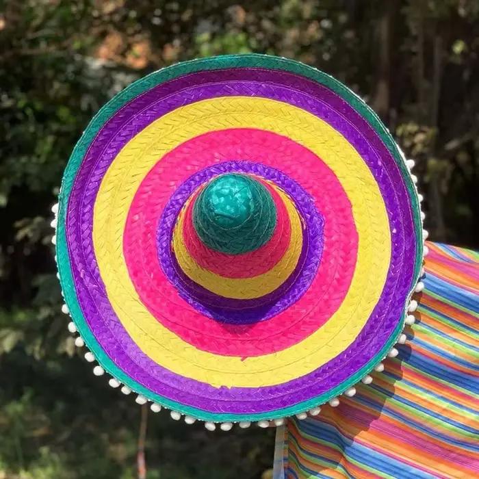 Chapeau de fête mexicain à large bord