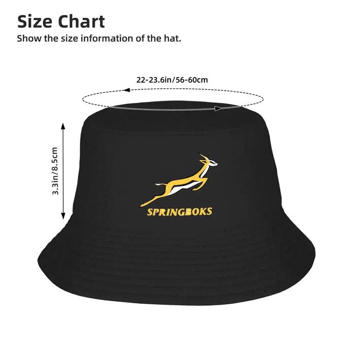 Springbok seau chapeau Panama Bob chapeaux en plein air Hip Hop réversible pour l'été plage pêche unisexe pêcheur casquettes