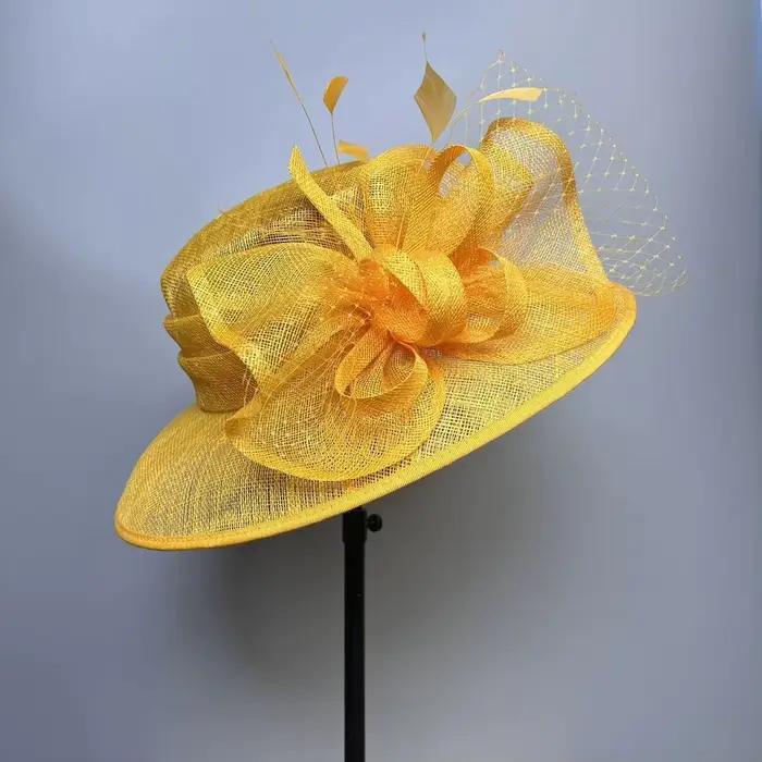 Nouveau chapeau élégant pour femmes en chanvre philippin de haute qualité pour l'été