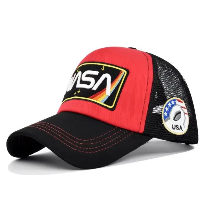 Nouvelle casquette de baseball brodée NASA 3D premium