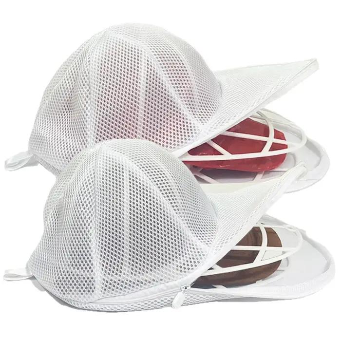 Cage de lavage de casquettes améliorée pour machines à laver