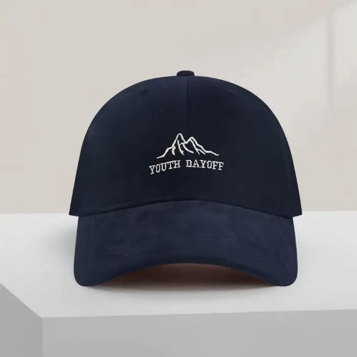 Casquette de baseball Mountain Peak casquette rétro unisexe réglable protection solaire légère pour voyages plein air sport occasionnels