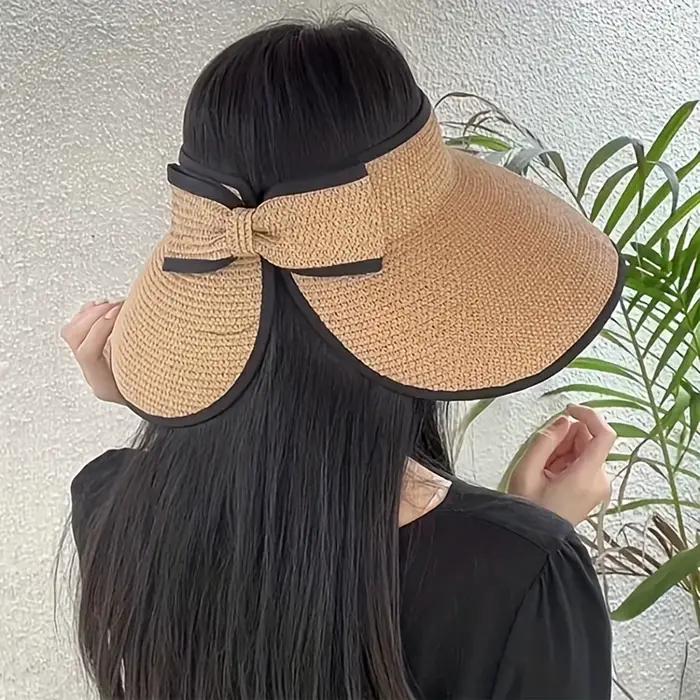 Chapeau de soleil de plage d'été pour femmes