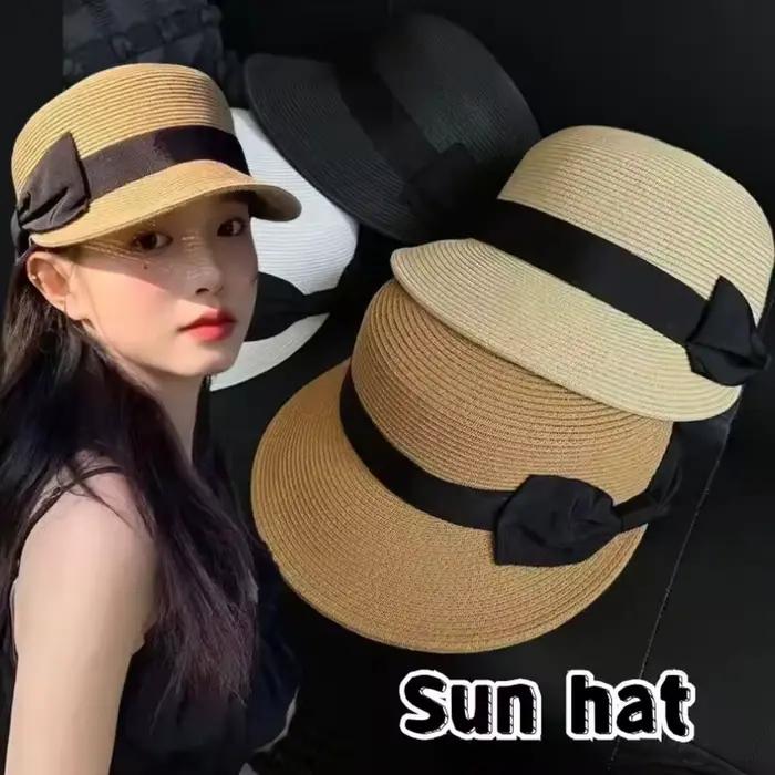 Chapeau de paille d'été pour femme