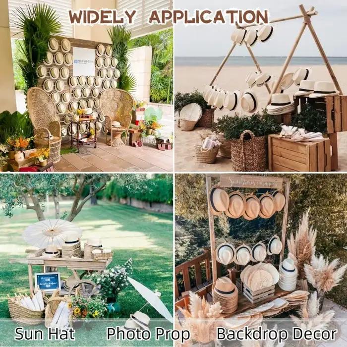 Lot de 1 à 26 chapeaux Fedora à bord court style années 20 pour hommes