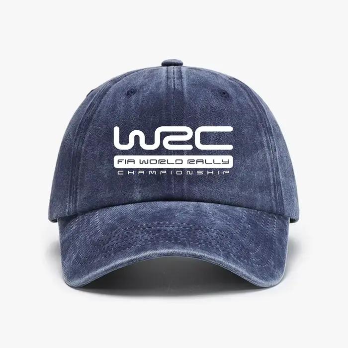 Casquette de baseball délavée unisexe réglable style hip-hop pour l'été WRC inspirée occassions spéciales sportives et décontractées
