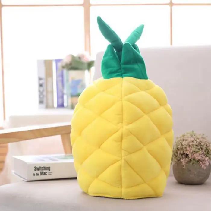 Chapeau en peluche fruits d'ananas drôle