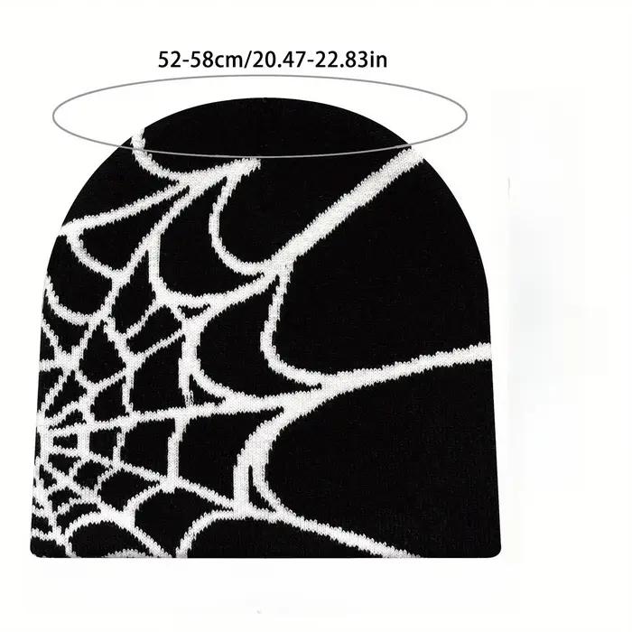 Lot de 2 bonnets en toile d'araignée unisexe