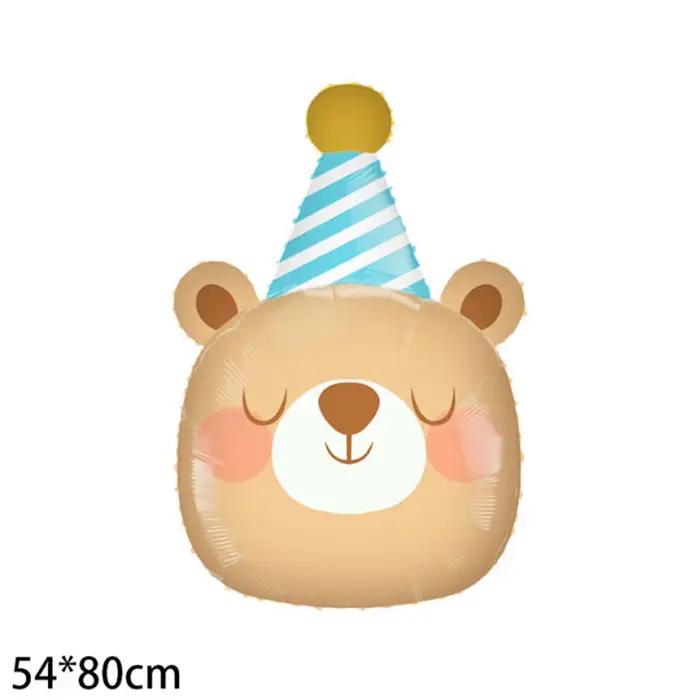 1 chapeau d'anniversaire mignon en forme de petit animal