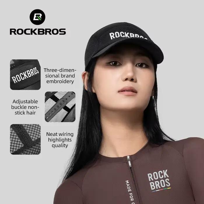 ROCKBROS casquette de cyclisme d'été légère respirante Protection UV à séchage rapide