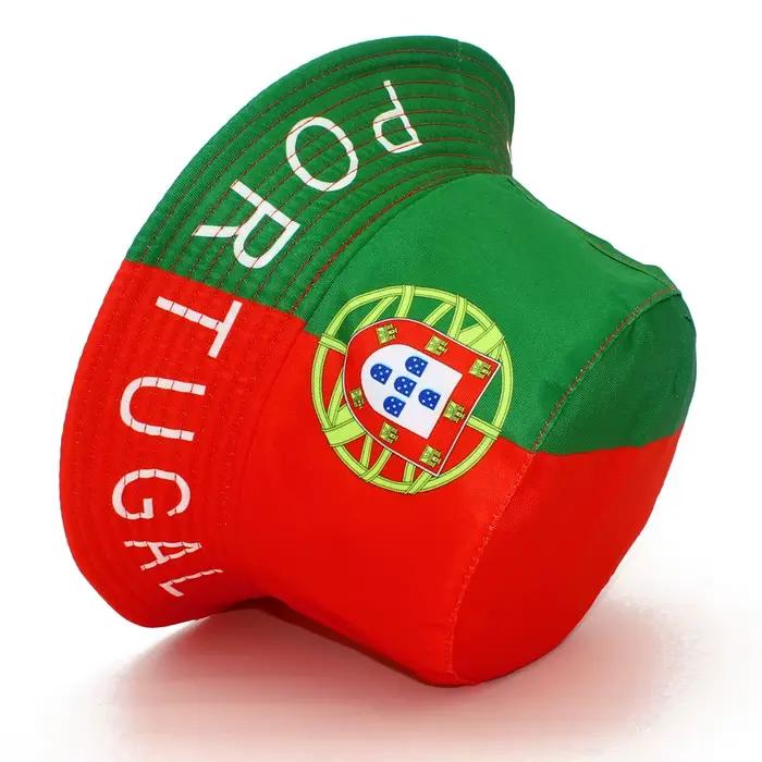 Chapeaux bob avec drapeau du Portugal