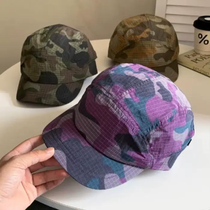 Casquette de baseball d'été à cinq panneaux