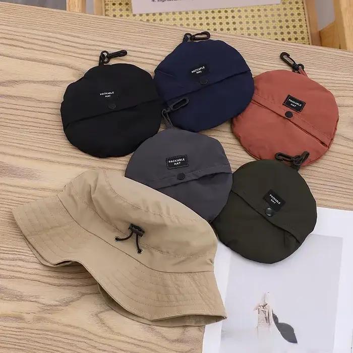 Chapeau de pêcheur pliable imperméable avec protection solaire anti-uv pour hommes et femmes activités de plein air camping randonnée alpinisme