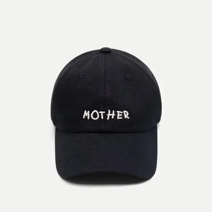 Casquette de baseball décontractée avec lettrage brodé « MADRE »