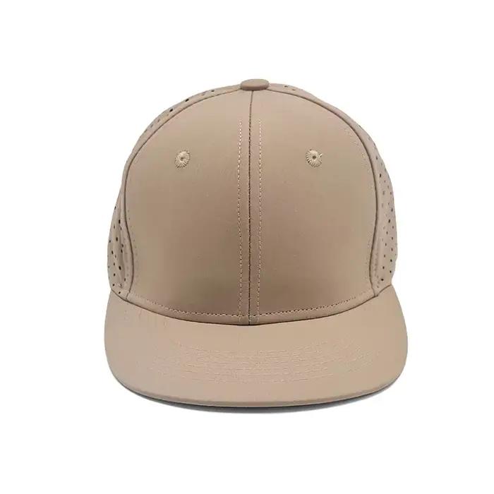 Logo personnalisé chapeau de Baseball à bord plat entièrement fermé pour femmes et hommes été en plein air Hip Hop casquette Snapback Gorras casquettes en maille imperméable