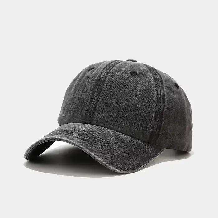 Casquette de Baseball en coton délavé pour hommes et femmes