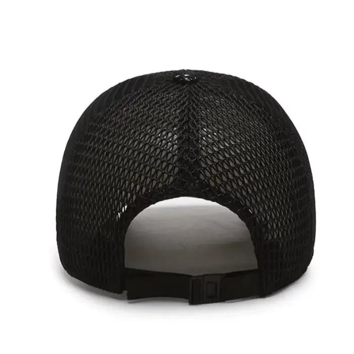 Casquette de baseball respirante en maille ajourée pour l'été