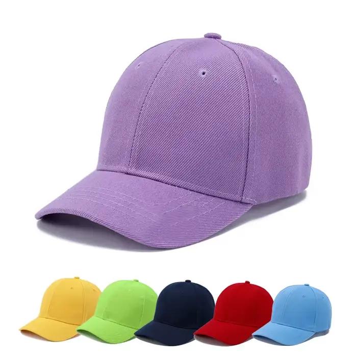 Enfant chapeaux enfants Snapback casquette de Baseball couleur unie chapeau de soleil printemps été Hip Hop garçons