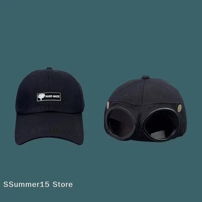 【R】Casquette de baseball tendance pour homme avec verres réfléchissants