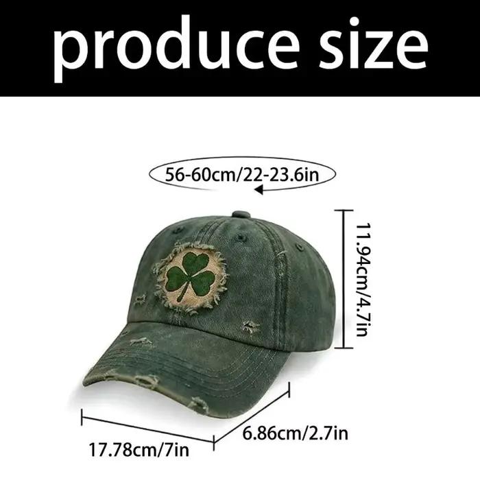 Casquette Baseball réglable à Shamrock 39BB