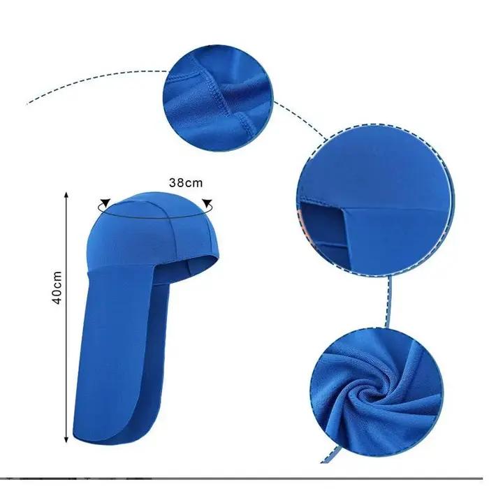 Capuchon rigide de protection solaire avec pare-soleil rafraîchissant élastique