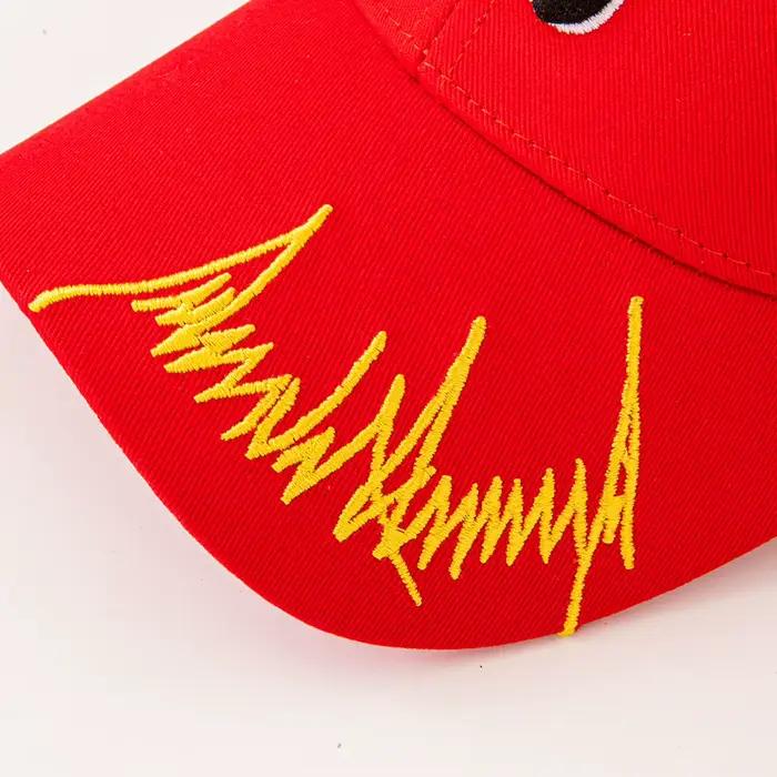 Casquette de baseball rouge et blanche avec numéro 47 pour hommes et femmes, sport, style unique, polyester, ajustement réglable, quatre saisons, tissage distinctif