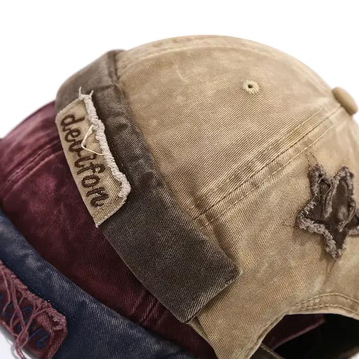 Bocca – casquette Docker rétro délavée de couleur