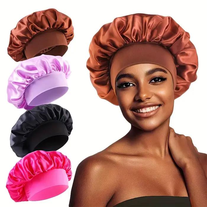 Bonnet en Satin de soie pour dormir
