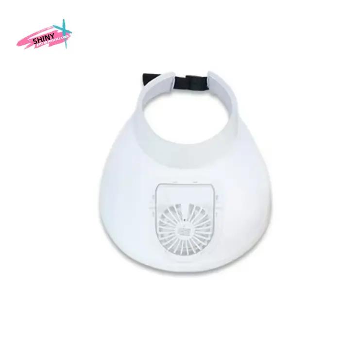 Chapeau de soleil portable pour femme avec ventilateur USB rechargeable