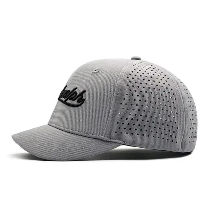 Casquette de baseball à grande tête pour femmes, polyester, lettres, style sport, ajustée, extensible, quatre saisons, décontracté, adulte